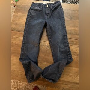 Frame Denim Women's Indigo Straight Leg Jeans